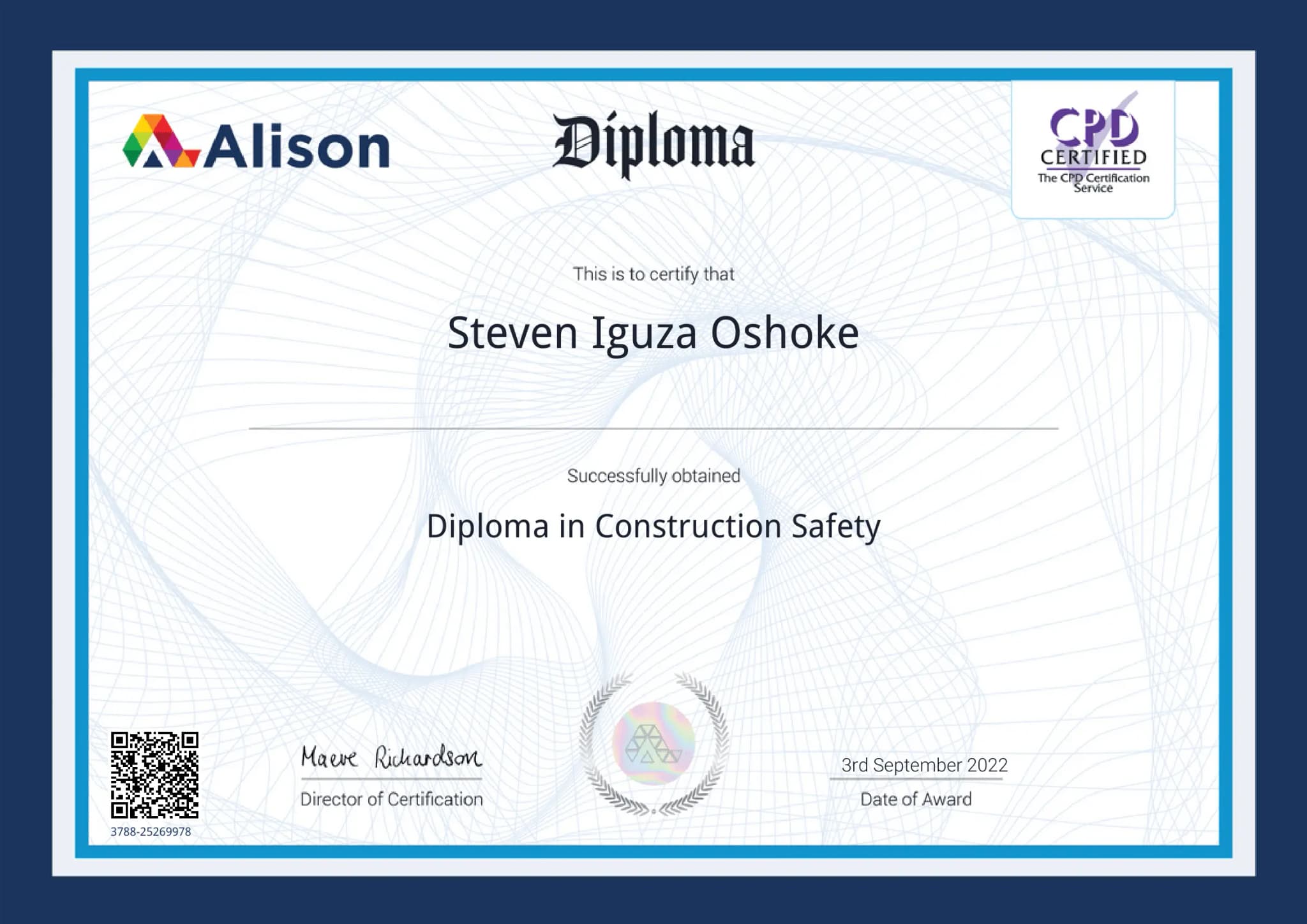 Diploma in Construction Safety